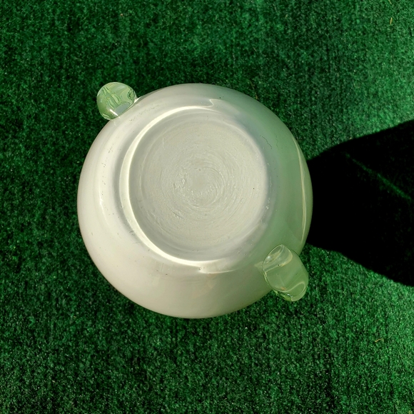 Margie's Garden White Decorative Vase 7.5" Tall Westlake Village, California EUC - Picture 7 of 11